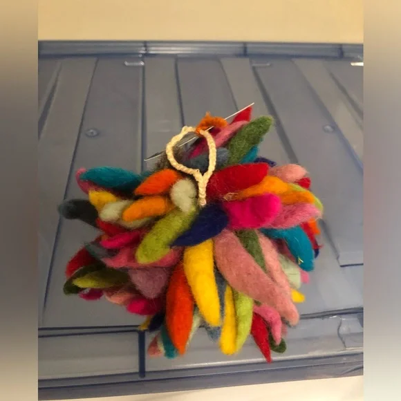 Colorful Felt Hedgehog Toy/Winding Road - Picture 3 of 5